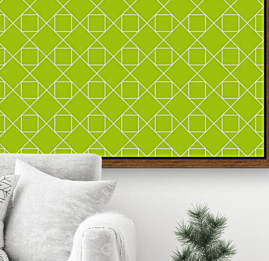Light Green Diamonds Pattern  by rizu_designs