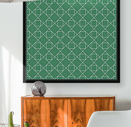 Green Diamonds Pattern by rizu_designs