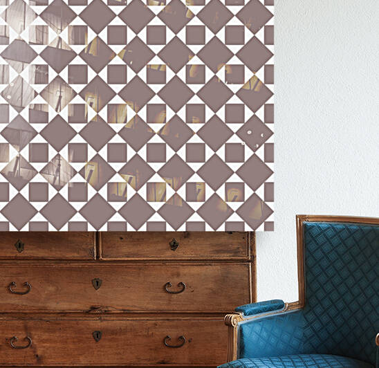 Light Brown Geometric Pattern by rizu_designs