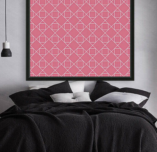 Baby Pink Small Diamonds Pattern by rizu_designs