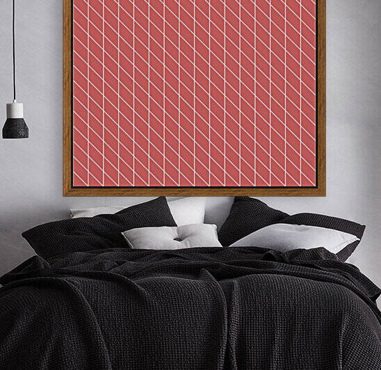Orange Checkers Pattern by rizu_designs
