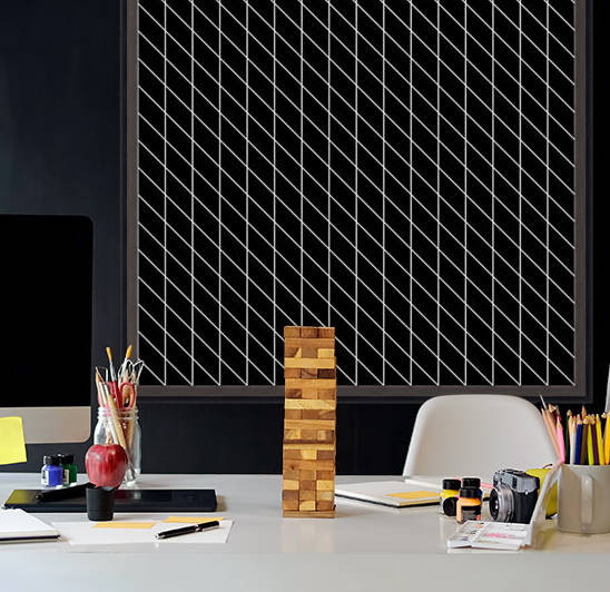 Black Checkers Pattern by rizu_designs