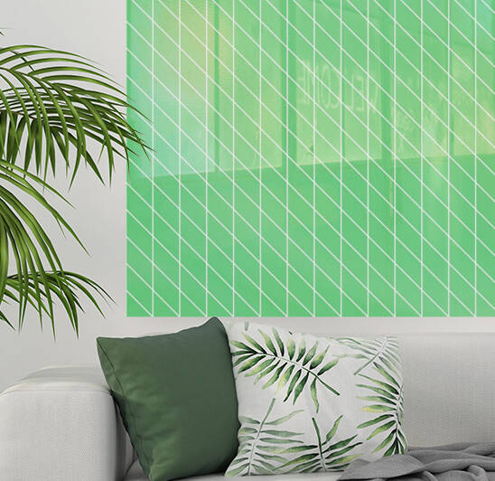 Green Color Checkers Pattern by rizu_designs