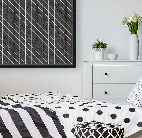 Black Checkers Pattern by rizu_designs