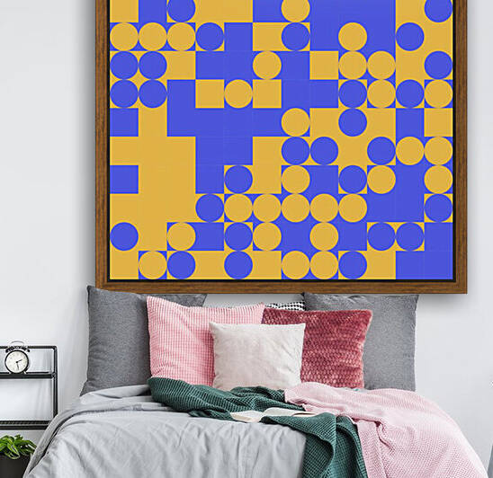Dots and Square Pattern by rizu_designs