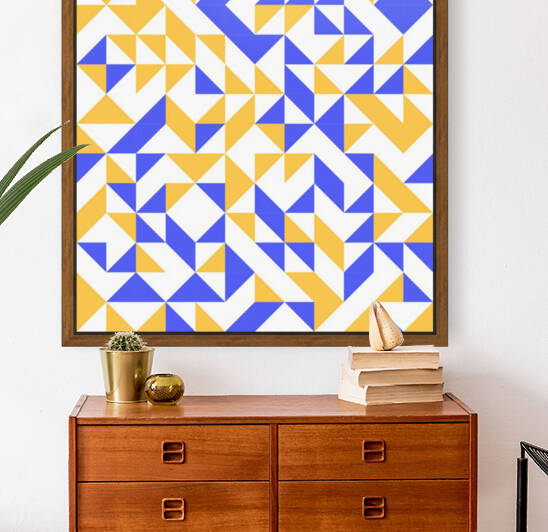 Mid Geometry Pattern  by rizu_designs