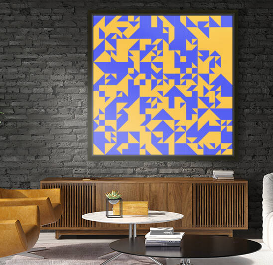 Cube Geometry Pattern  by rizu_designs