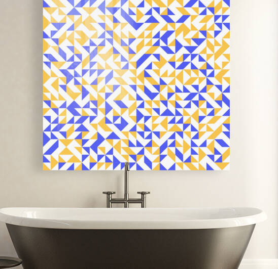 Art Deco Geometry Pattern  by rizu_designs