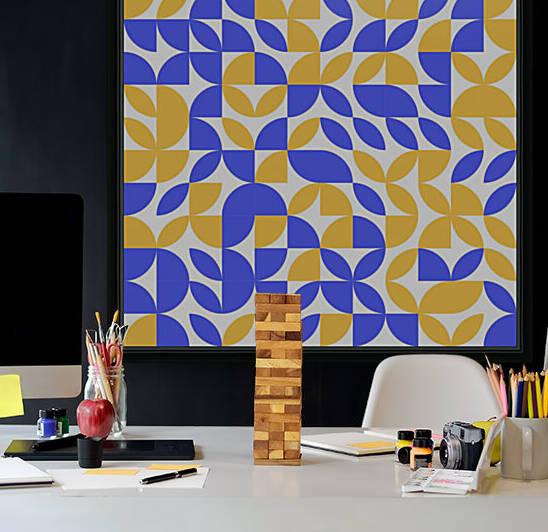 Geometric Pattern Art by rizu_designs