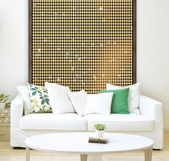 Gold Shiny Glitter Reproduction