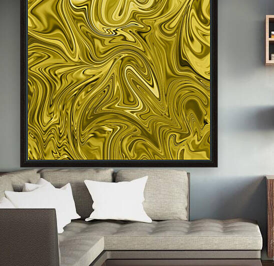 Gold Liquid Marble Reproduction