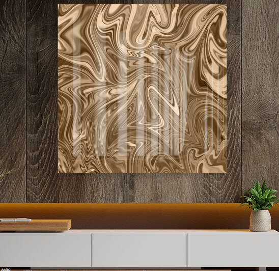 Sandal Liquid Marble by rizu_designs