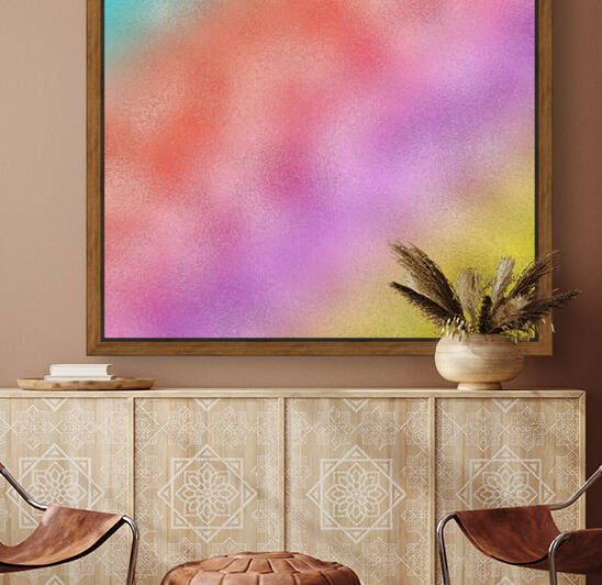 Rainbow2 Metallic Foil Reproduction
