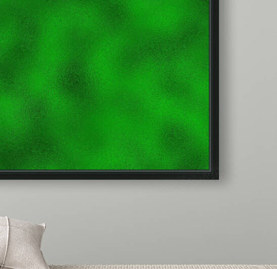 Green Metallic Foil Reproduction