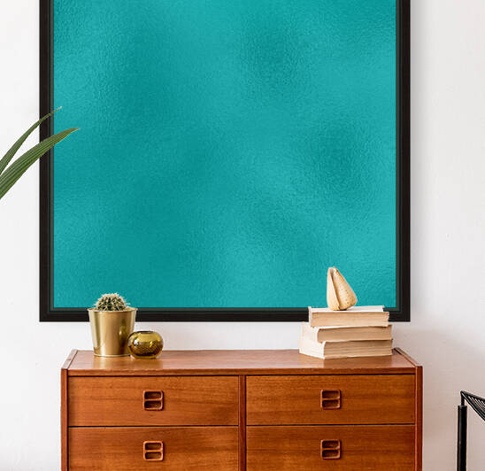 Cyan Glass Reproduction