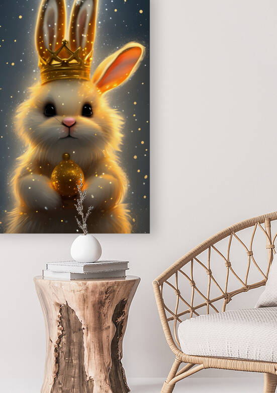 Glitter Bunny by rizu_designs