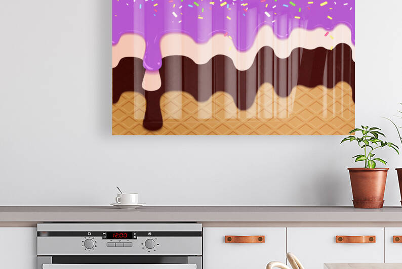 Creamy Waffle Drips by rizu_designs