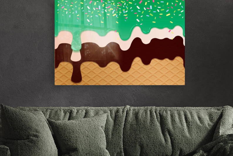 Minty Fresh Waffle by rizu_designs