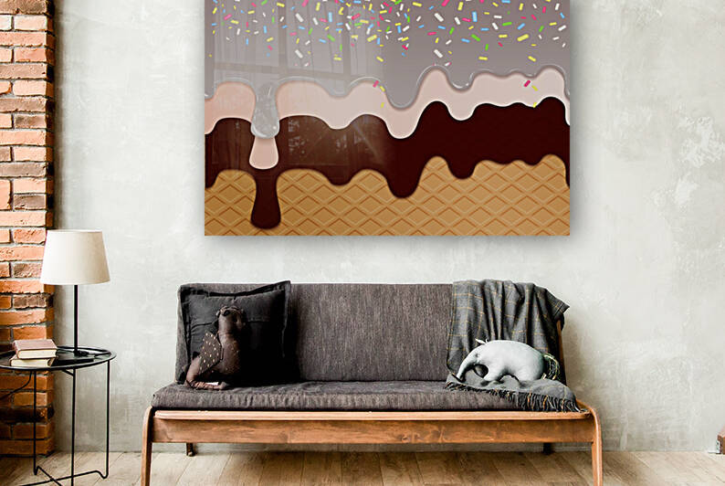 Creamy Cone Waffle by rizu_designs
