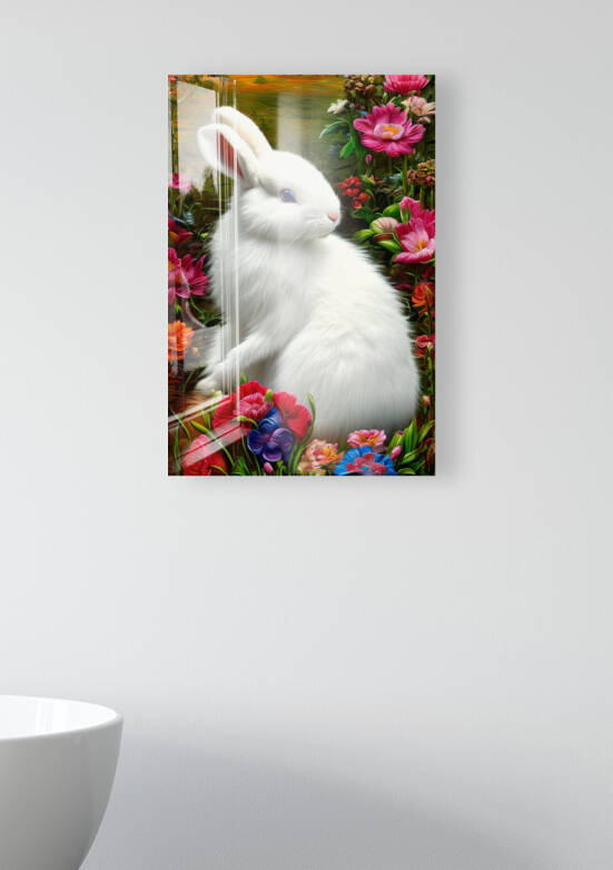 Floral Bunny by rizu_designs