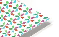 Flower Seamless Pattern Artwork HD Metal print