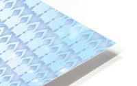 Islamic Art Blue Pattern  HD Metal print