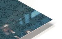 Swirl Pattern Seamless Artwork HD Metal print