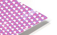 Pink Pattern Artwork HD Metal print
