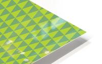 Triangle Shape Seamless Pattern Artwork  HD Metal print