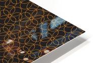 Ornamental Orange Artwork HD Metal print