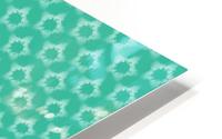 Star snowflake Seamless Pattern Artwork HD Metal print