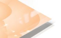 Pastel Orange Art HD Metal print