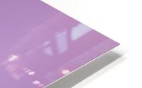 Pink Blurred Background HD Metal print