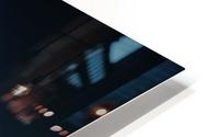 Blue Blurred Gradient Background HD Metal print