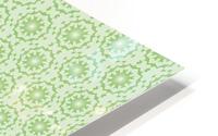 GREEN ARABIC STYLE SEAMLESS PATTERN Background    HD Metal print