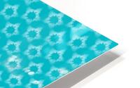 Bubble Blue Star HD Metal print