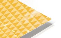  YELLOW Triangle Shape Seamless Pattern Background   HD Metal print
