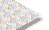 Hexagon Color Art Pattern HD Metal print