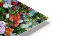 Floral World HD Metal print