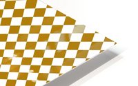 Mustard Diamond HD Metal print