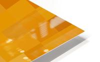 ORANGE MOSAIC PATTERN HD Metal print