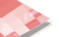PINK MOSAIC PATTERN HD Metal print
