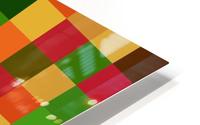 COLORFUL MOSAIC PATTERN HD Metal print