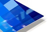 BLUISH MOSAIC PATTERN HD Metal print