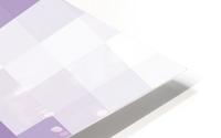 PURPLE MOSAIC PATTERN HD Metal print
