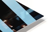 AQUA STRIPE HD Metal print