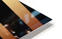GOLD FOIL STRIPE HD Metal print