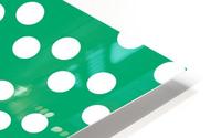 JADE Polka Dots HD Metal print