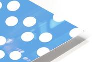 CORNFLOWER Polka Dots HD Metal print