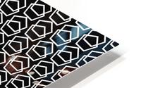 Hexa Pattern HD Metal print